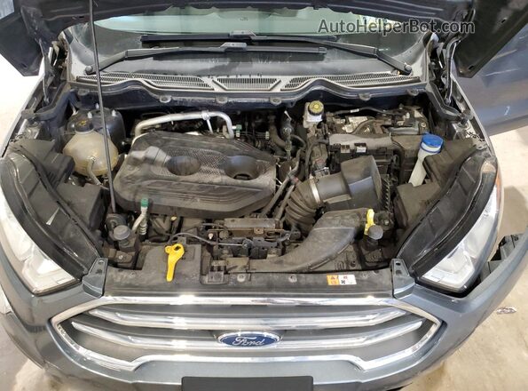 MAJ6S3KL7MC400516 2021 FORD ECOSPORT Gray Engine compartment view