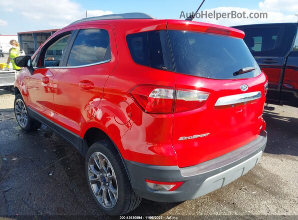MAJ6S3KL9LC360843 2020 FORD ECOSPORT Red უკანა მარცხენა