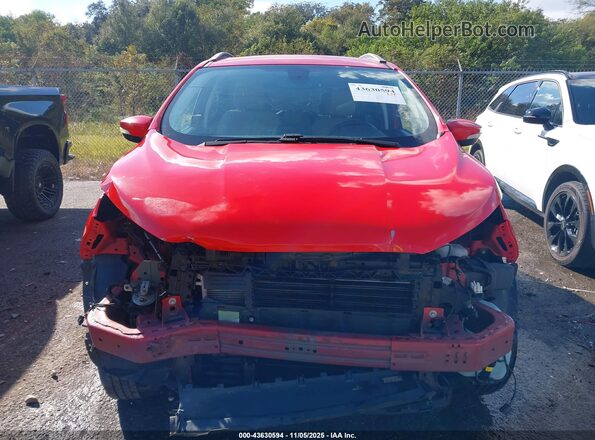 MAJ6S3KL9LC360843 2020 FORD ECOSPORT Red უკანა სალონის ხედი