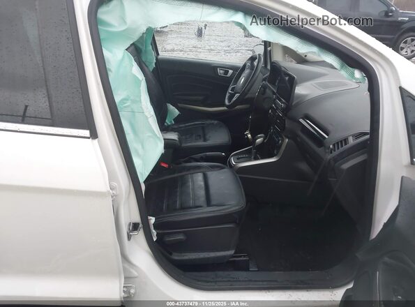 MAJ6S3KL9LC382955 2020 FORD ECOSPORT White Front interior view