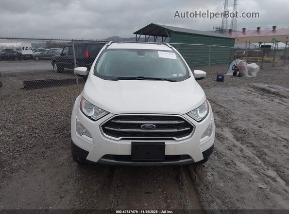 MAJ6S3KL9LC382955 2020 FORD ECOSPORT White Instrument cluster view