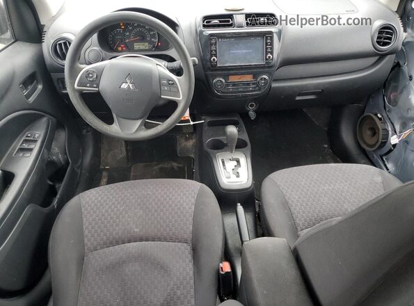 ML32A3HJ0LH004630 2020 MITSUBISHI MIRAGE Silver Առջևի վահանակի տեսք