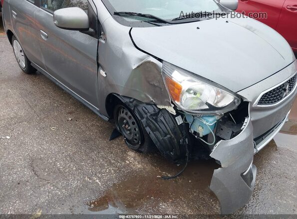 ML32A3HJ0LH007608 2020 MITSUBISHI MIRAGE Gray Front view