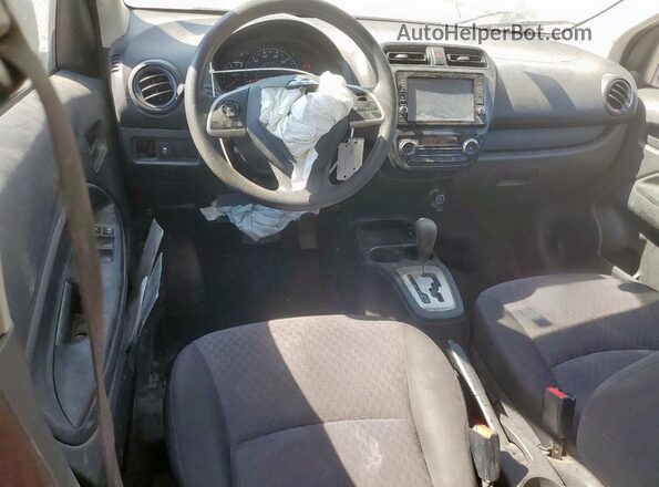 ML32A3HJ3LH011166 2020 MITSUBISHI MIRAGE Silver Dashboard view