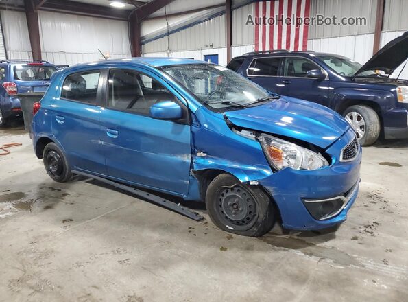 ML32A3HJ6LH000260 2020 MITSUBISHI MIRAGE Blue Front right