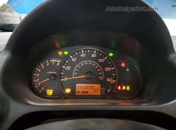 ML32A3HJ6LH000260 2020 MITSUBISHI MIRAGE Blue Instrument cluster view