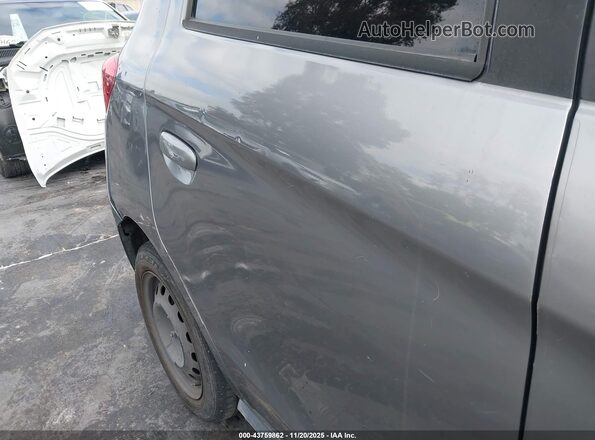 ML32A3HJ6LH004826 2020 MITSUBISHI MIRAGE Gray უკანა სალონის ხედი
