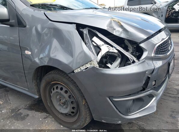 ML32A3HJ6LH004826 2020 MITSUBISHI MIRAGE Gray წინა ხედი