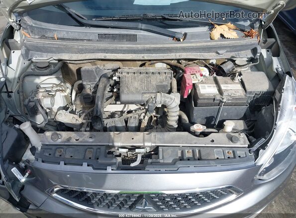 ML32A3HJ6LH004826 2020 MITSUBISHI MIRAGE Gray უკანა ხედი