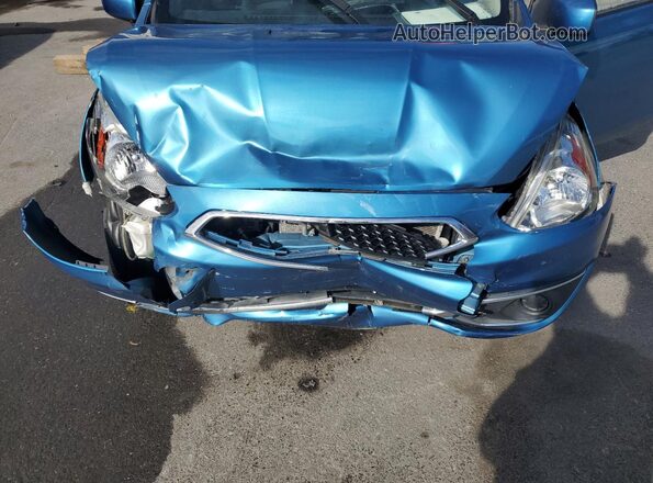 ML32A3HJ7JH014729 2018 MITSUBISHI MIRAGE Blue 
