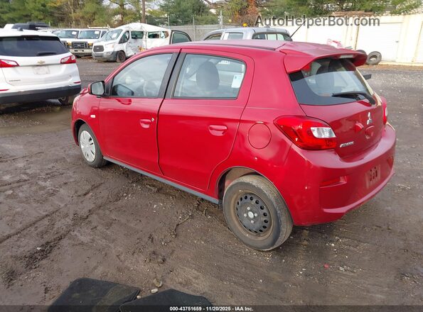 ML32A3HJ9LH004660 2020 MITSUBISHI MIRAGE Бордовый Задняя левая четверть