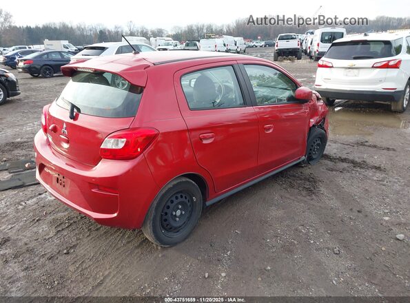 ML32A3HJ9LH004660 2020 MITSUBISHI MIRAGE Бордовый Задняя правая четверть