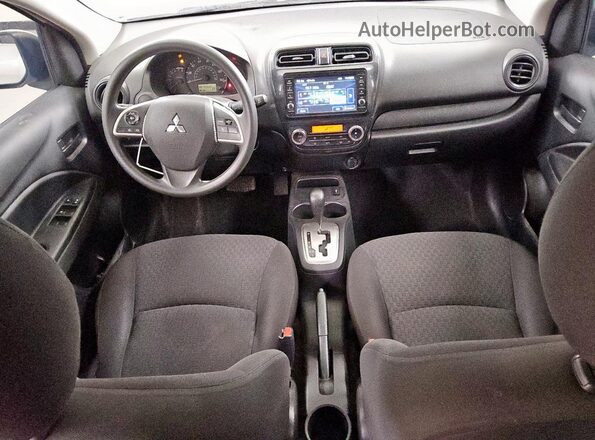 ML32A3HJ9LH011107 2020 MITSUBISHI MIRAGE White Widok deski rozdzielczej
