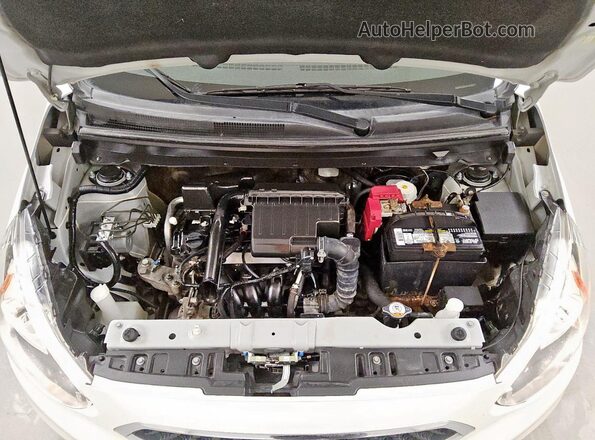 ML32A3HJ9LH011107 2020 MITSUBISHI MIRAGE White Widok wnętrza z tyłu