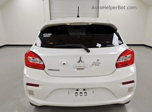 ML32A3HJ9LH011107 2020 MITSUBISHI MIRAGE White Widok z tyłu