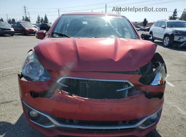 ML32A4HJ0HH015057 2017 MITSUBISHI MIRAGE Красный Вид спереди