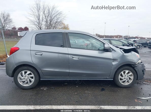 ML32A4HJ0LH000860 2020 MITSUBISHI MIRAGE Gray Vista interior trasera