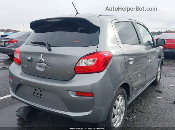 ML32A4HJ0LH000860 2020 MITSUBISHI MIRAGE Gray Trasero derecho