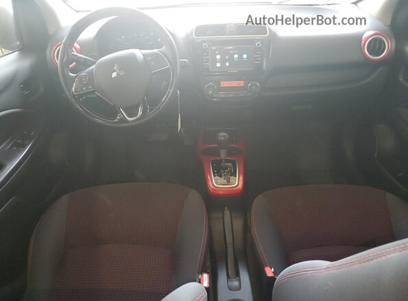 ML32A5HJ7LH002952 2020 MITSUBISHI MIRAGE Black Dashboard view