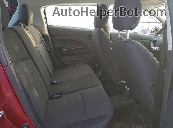 ML32A5HJ9JH011228 2018 MITSUBISHI MIRAGE Burgundy 