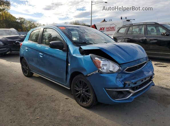 ML32A5HJ9LH004363 2020 MITSUBISHI MIRAGE Blue Передня права чверть