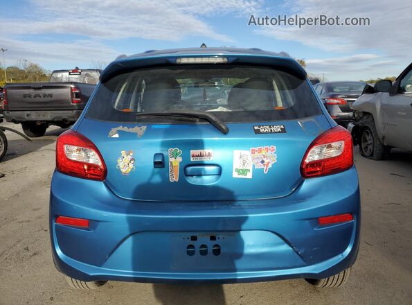 ML32A5HJ9LH004363 2020 MITSUBISHI MIRAGE Blue Вид ззаду