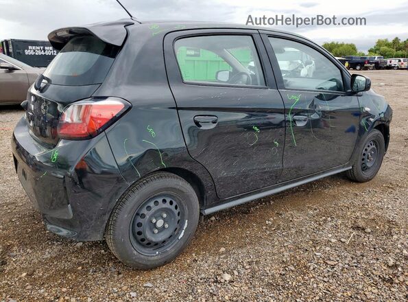 ML32AUHJ0NH003468 2022 MITSUBISHI MIRAGE Black Trasero derecho