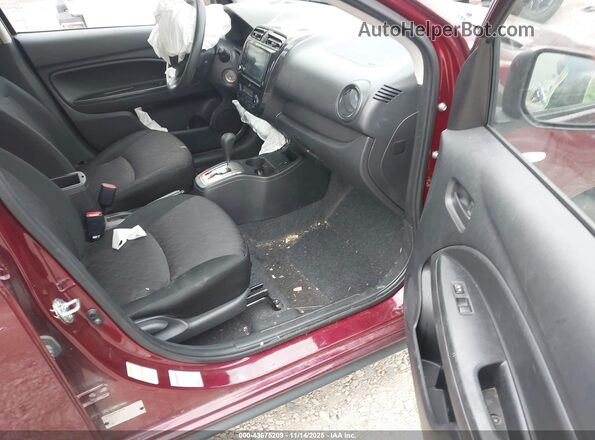 ML32AUHJ2PH001479 2023 MITSUBISHI MIRAGE Maroon Вид салону спереду