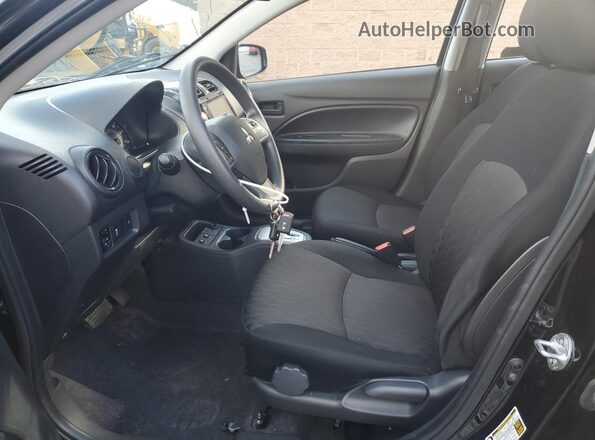 ML32AUHJ2PH004785 2023 MITSUBISHI MIRAGE Black წინა სალონის ხედი