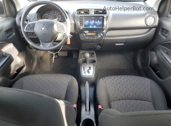 ML32AUHJ2PH004785 2023 MITSUBISHI MIRAGE Black წინა პანელის ხედი