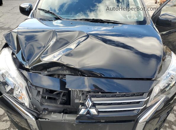 ML32AUHJ2PH004785 2023 MITSUBISHI MIRAGE Black ძრავის განყოფილების ხედი