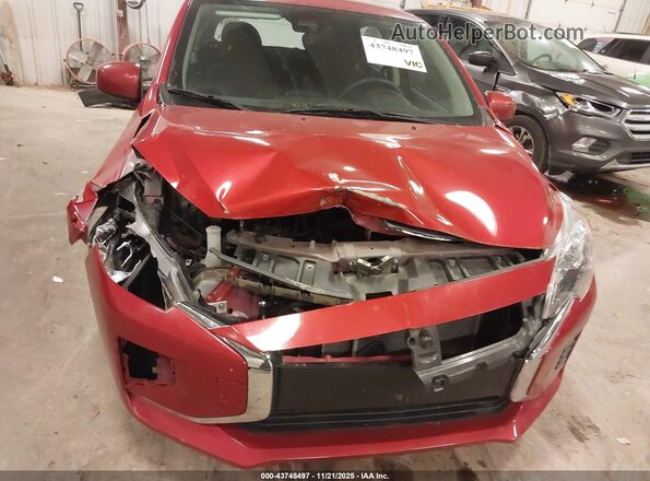 ML32AUHJ2RH007754 2024 MITSUBISHI MIRAGE Red წინა ხედი