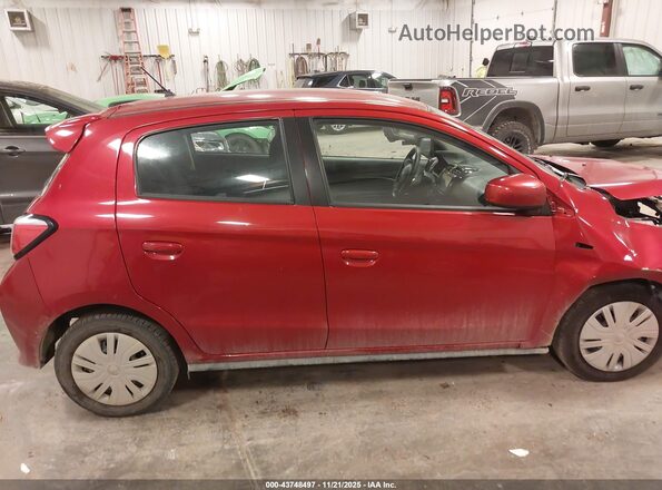 ML32AUHJ2RH007754 2024 MITSUBISHI MIRAGE Red უკანა სალონის ხედი