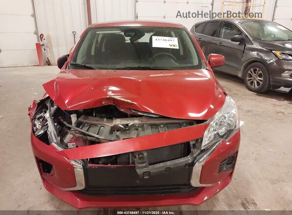 ML32AUHJ2RH007754 2024 MITSUBISHI MIRAGE Red ხელსაწყოთა პანელის ხედი