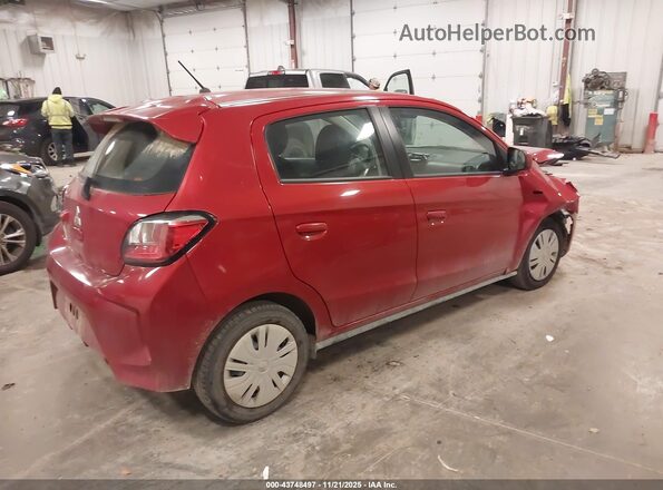 ML32AUHJ2RH007754 2024 MITSUBISHI MIRAGE Red უკანა მარჯვენა