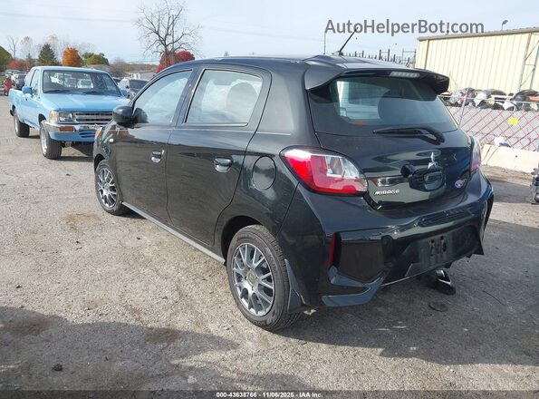 ML32AUHJ5MH005716 2021 MITSUBISHI MIRAGE Черный Задняя левая четверть