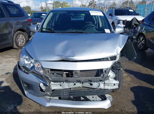 ML32AUHJ6NH002955 2022 MITSUBISHI MIRAGE Серебряный Вид задней части салона