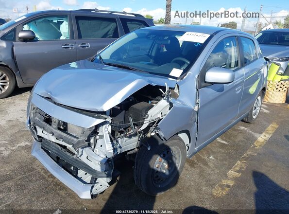 ML32AUHJ6NH002955 2022 MITSUBISHI MIRAGE Серебряный Передняя левая четверть