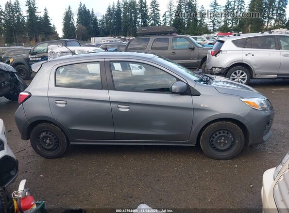 ML32AUHJ8MH014197 2021 MITSUBISHI MIRAGE Gray Widok wnętrza z tyłu