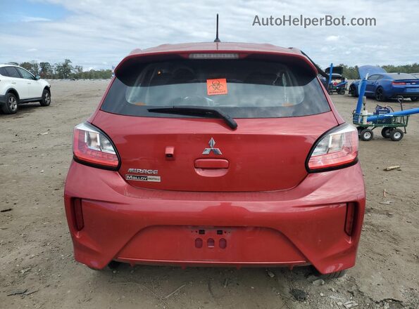ML32AUHJ9MH009042 2021 MITSUBISHI MIRAGE Red უკანა ხედი