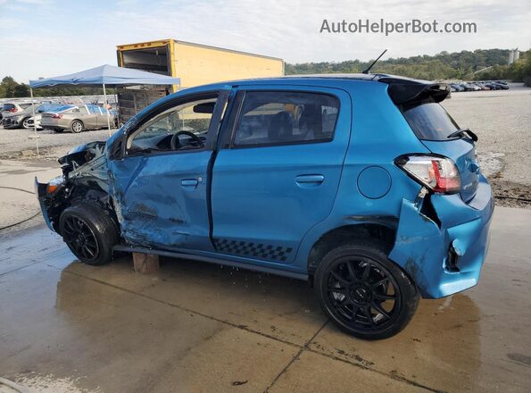 ML32AUHJ9PH001396 2023 MITSUBISHI MIRAGE Blue Задня ліва чверть
