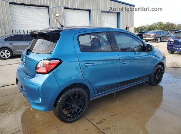 ML32AUHJ9PH001396 2023 MITSUBISHI MIRAGE Blue Задня права чверть