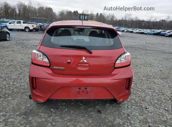 ML32AUHJ9PH003116 2023 MITSUBISHI MIRAGE Red Вид ззаду