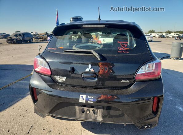 ML32AWHJ6NH003101 2022 MITSUBISHI MIRAGE Black Widok z tyłu