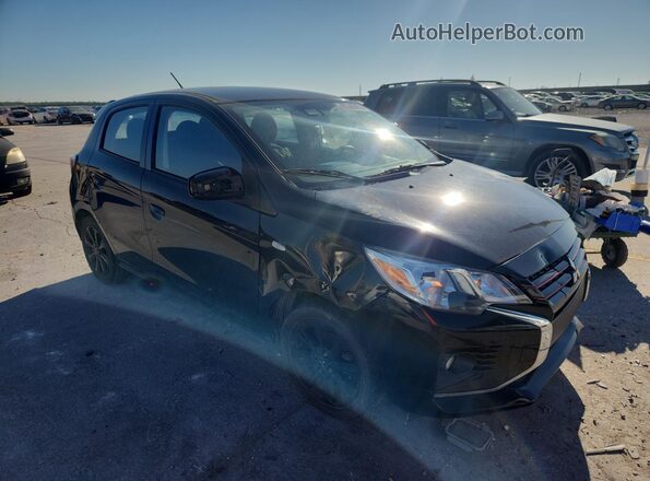 ML32AWHJ6NH003101 2022 MITSUBISHI MIRAGE Black Przód prawy