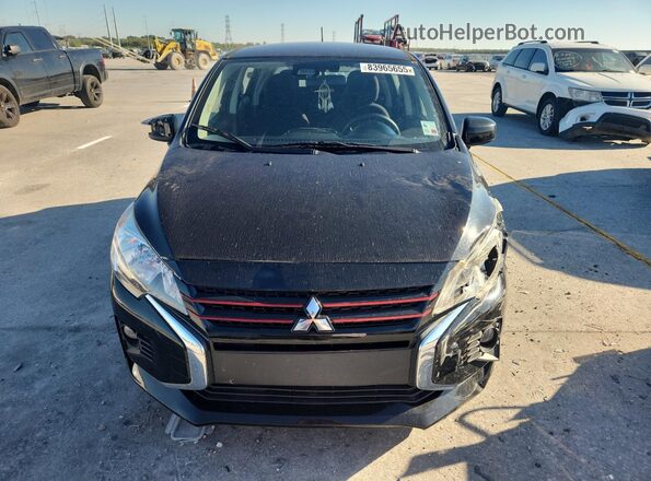 ML32AWHJ6NH003101 2022 MITSUBISHI MIRAGE Black Widok z przodu