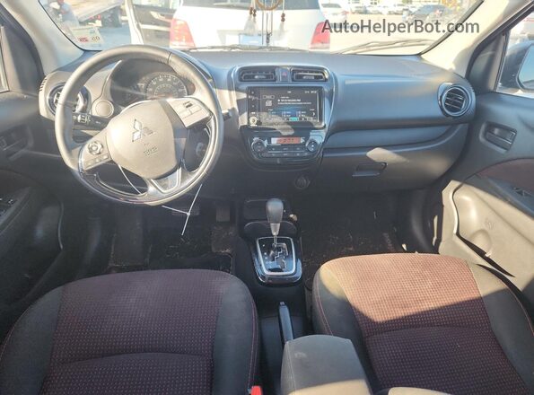 ML32AWHJ6NH003101 2022 MITSUBISHI MIRAGE Black Widok deski rozdzielczej
