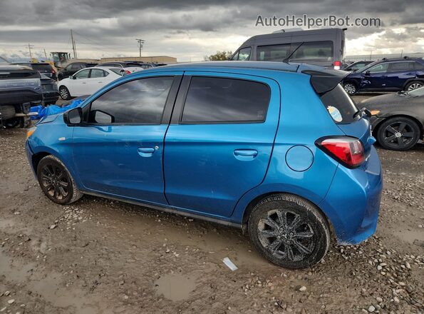 ML32AWHJ7NH007125 2022 MITSUBISHI MIRAGE Blue Trasero izquierdo