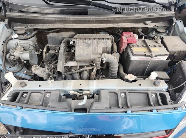 ML32AWHJ7NH007125 2022 MITSUBISHI MIRAGE Blue Vista interior trasera