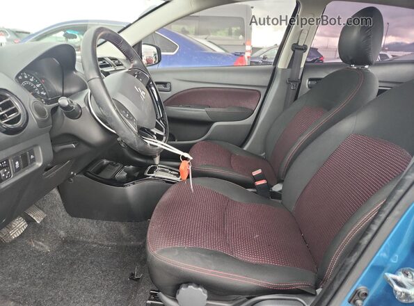 ML32AWHJ7NH007125 2022 MITSUBISHI MIRAGE Blue Vista interior delantera